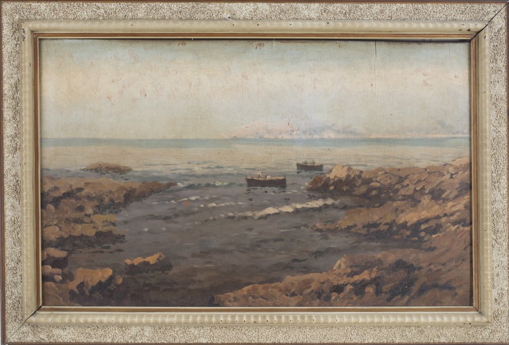 g. guidi: Marina con pescatori